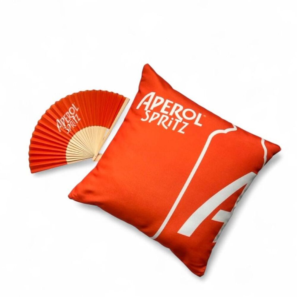 Decorative Aperol Spritz Pillow Cover - Picture 4 of 8